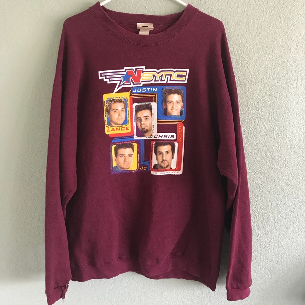 *NSYNC Y2K Sweater
